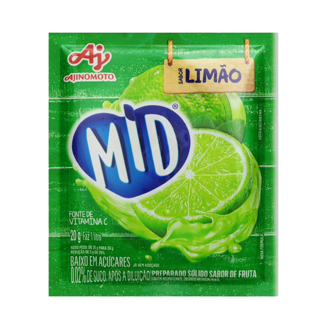 Suco em Pó Limão - MID - 20g
