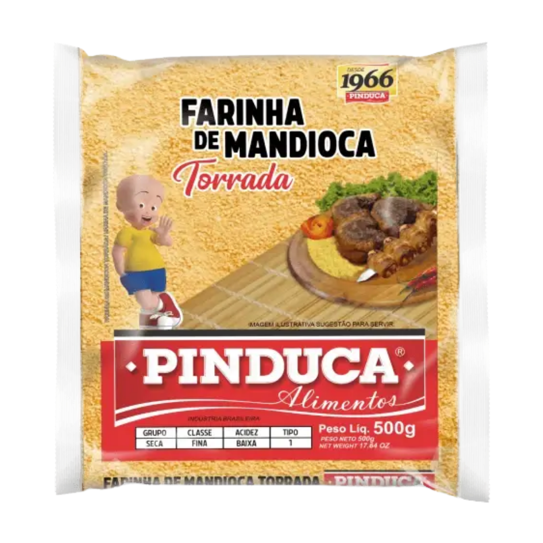 Farinha de Mandioca Torrada - PINDUCA - 500g