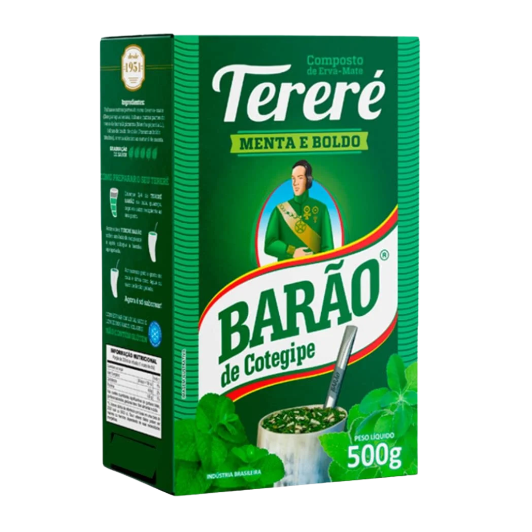 Tereré Menta e Boldo - BARÃO DE COTEGIPE - 500g