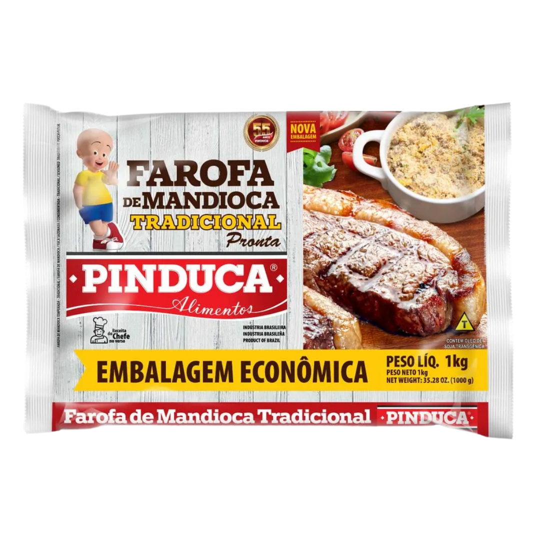 Farofa de Mandioca - PINDUCA - 1kg