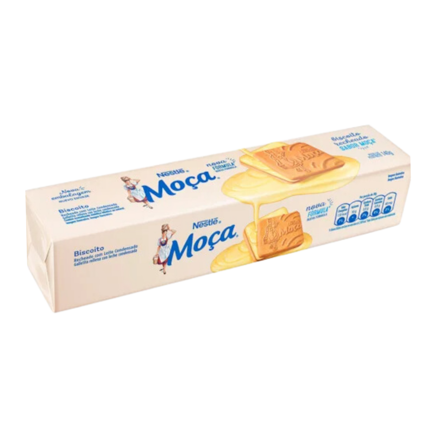 Biscoito Recheado Moça - NESTLÉ - 140g