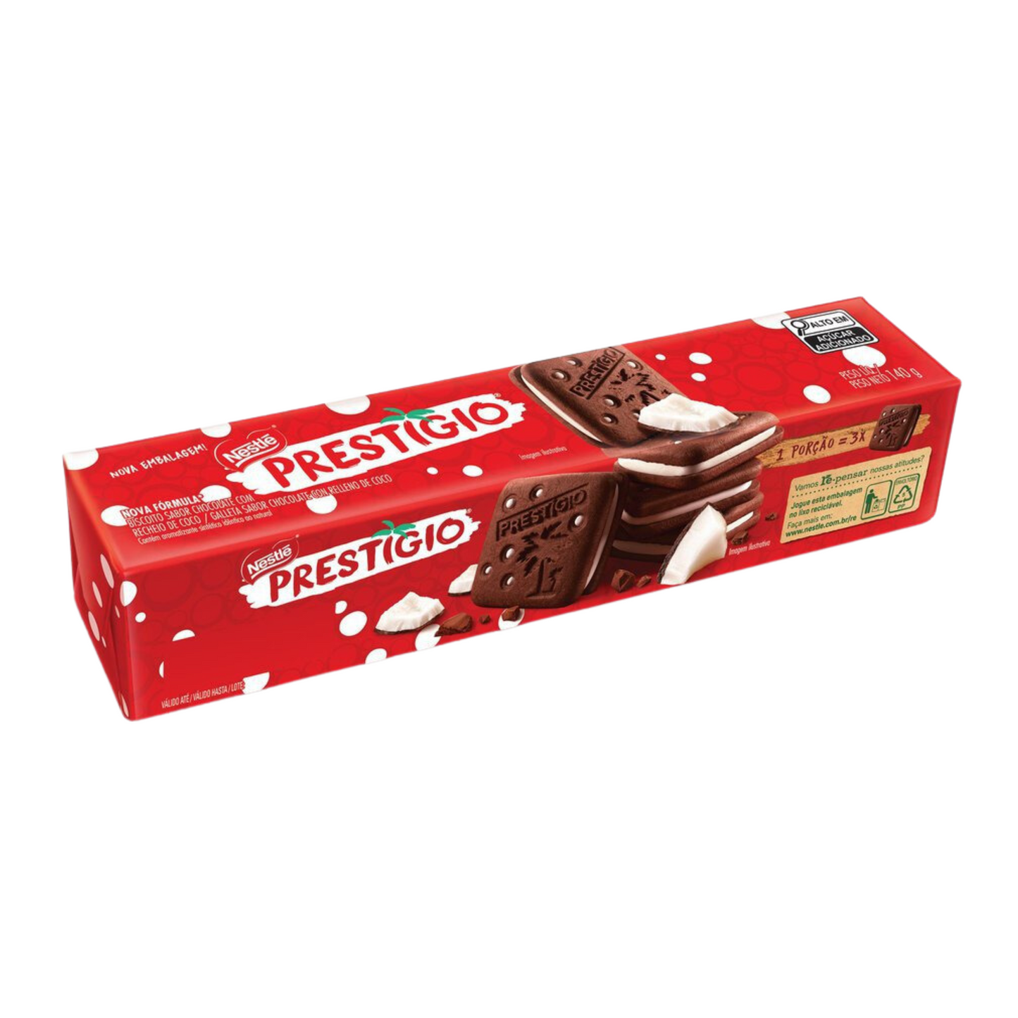 BISC. RECHEADO PRESTIGIO NESTLE 140G