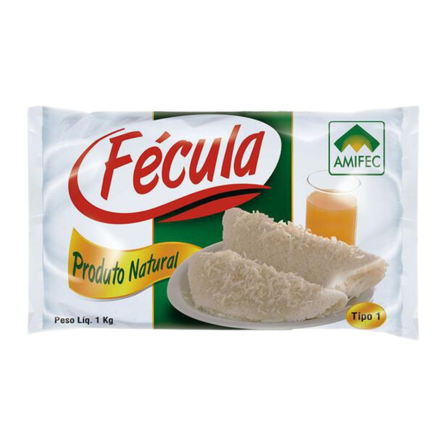 Fécula de Mandioca - AMIFEC - 1kg