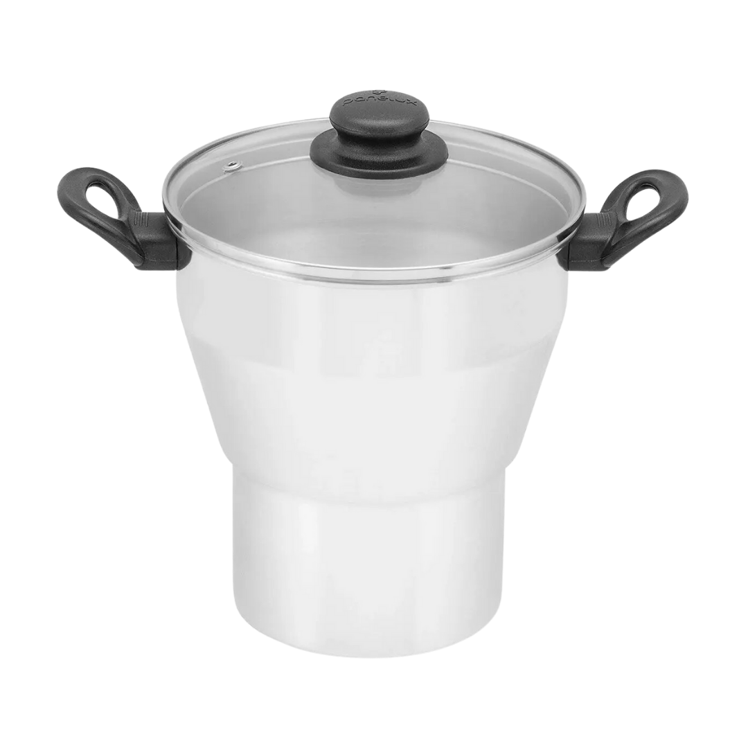 Cuscuzeiro Polido Tampa Vidro - PANELUX - TP 16