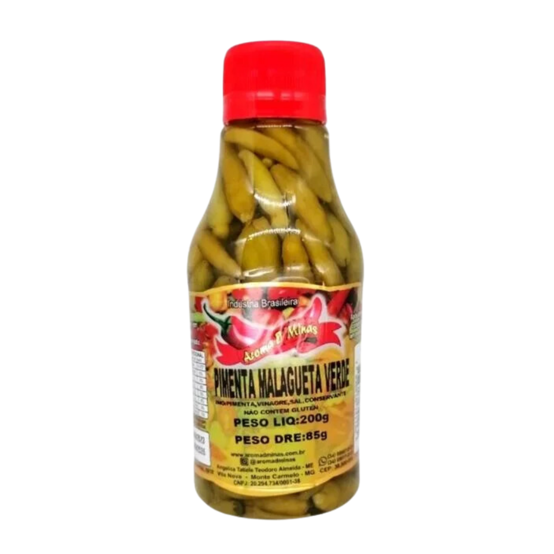 Pimenta Malagueta Verde - AROMA D’MINAS - 200g