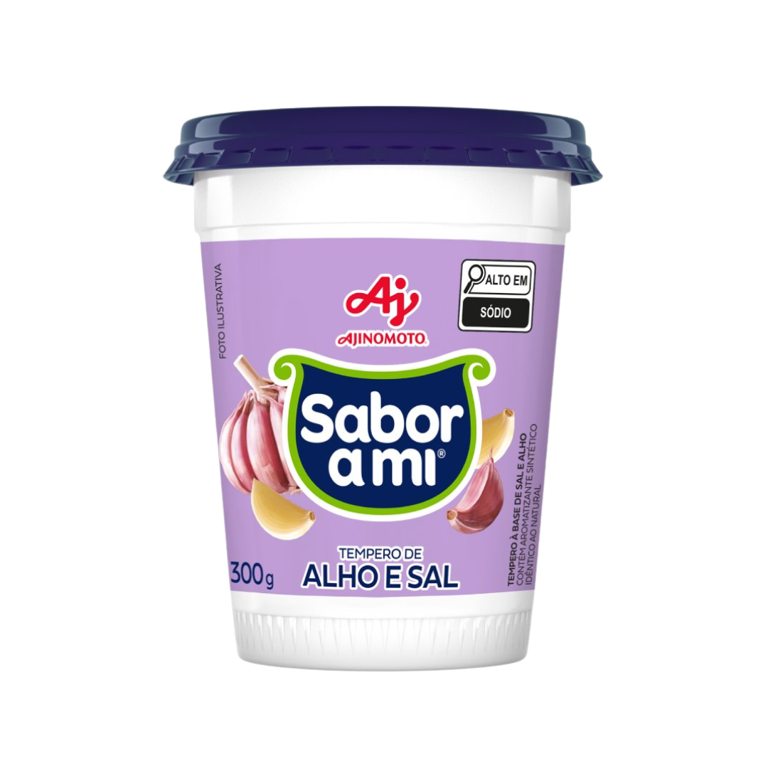 SABOR AMI ALHO E SAL AJINOMOTO 300G