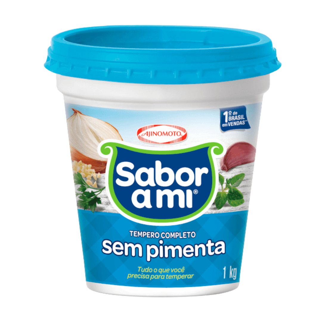 Tempero Completo sem Pimenta Sabor Ami - AJINOMOTO - 1KG