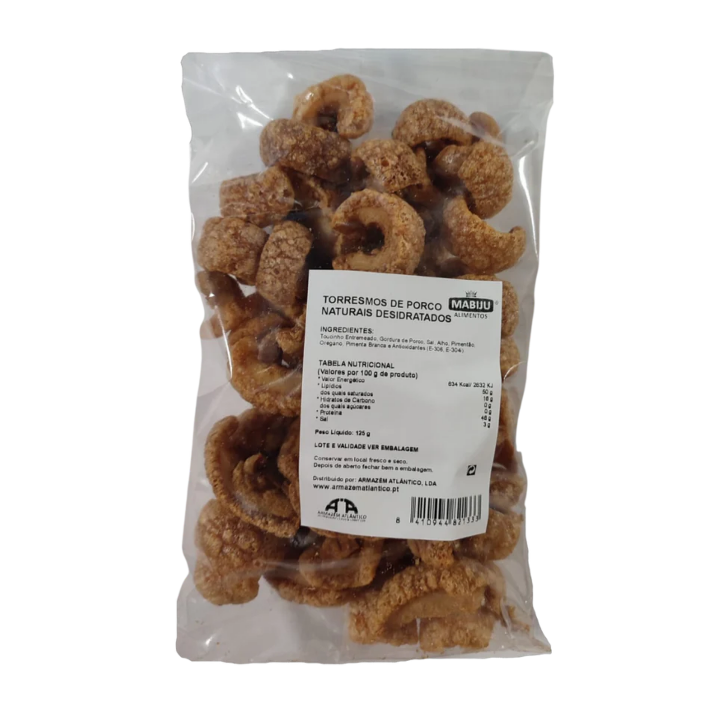 Torresmo de Porco Desidratado - MABIJU - 100g