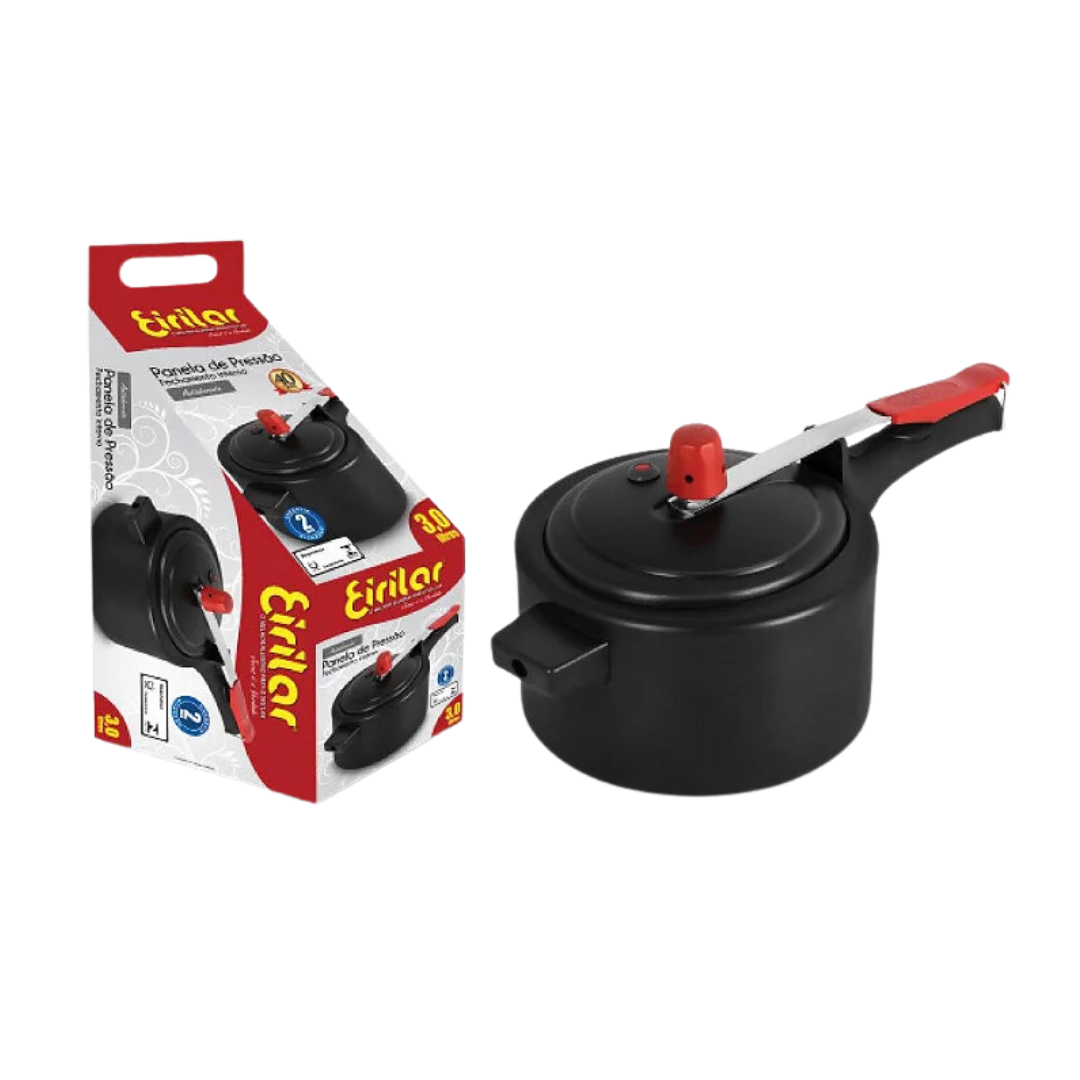 Panela Pressão Antiaderente - ERILAR - 3L