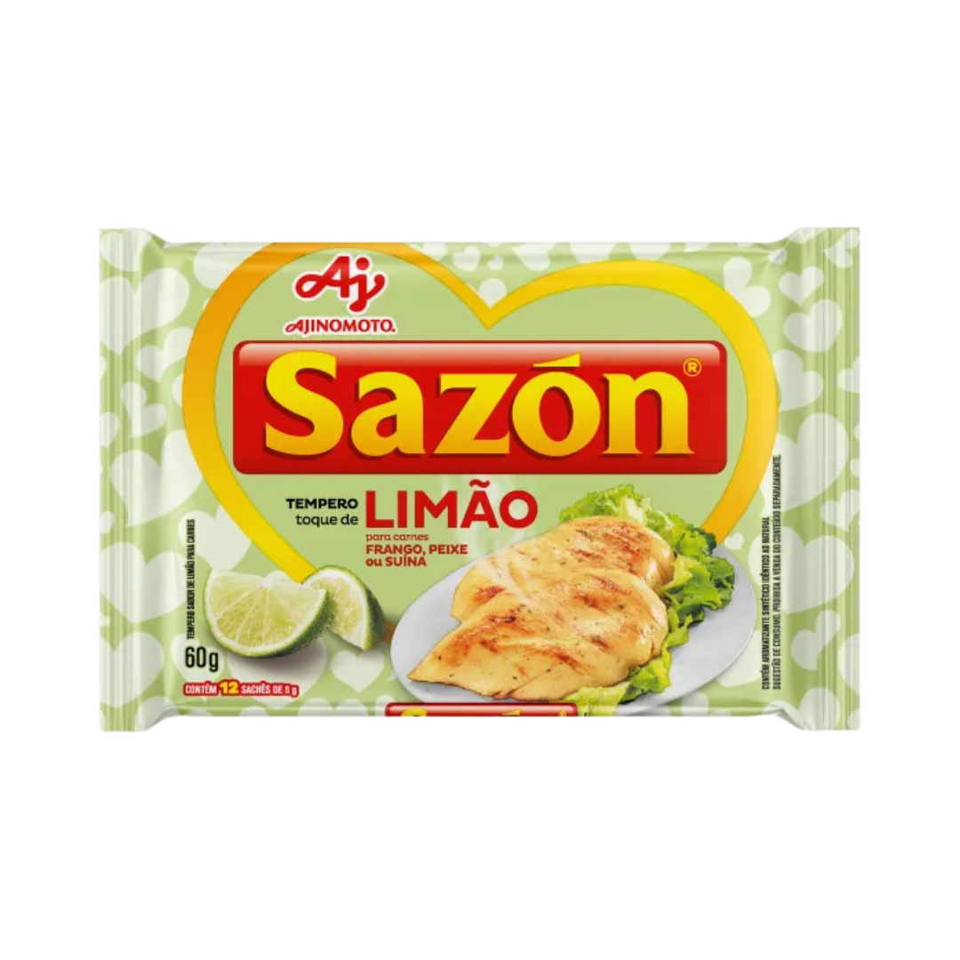 Tempero de Limão - SAZON - 60g
