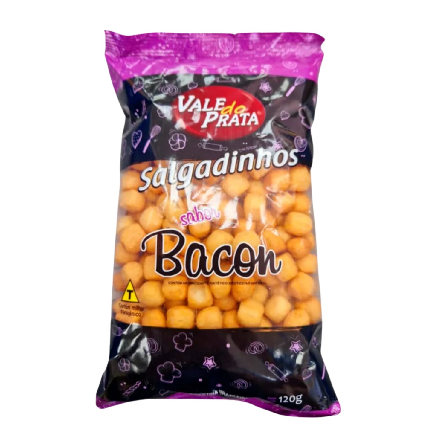 Salgadinho Bacon - VALE DO PRATA - 120g