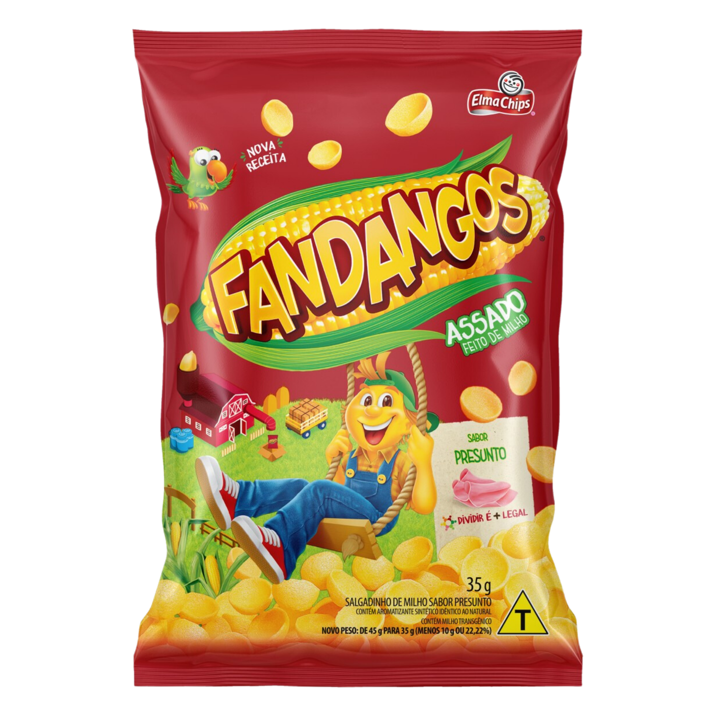 Salgadinho Presunto - FANDANGOS - 35g