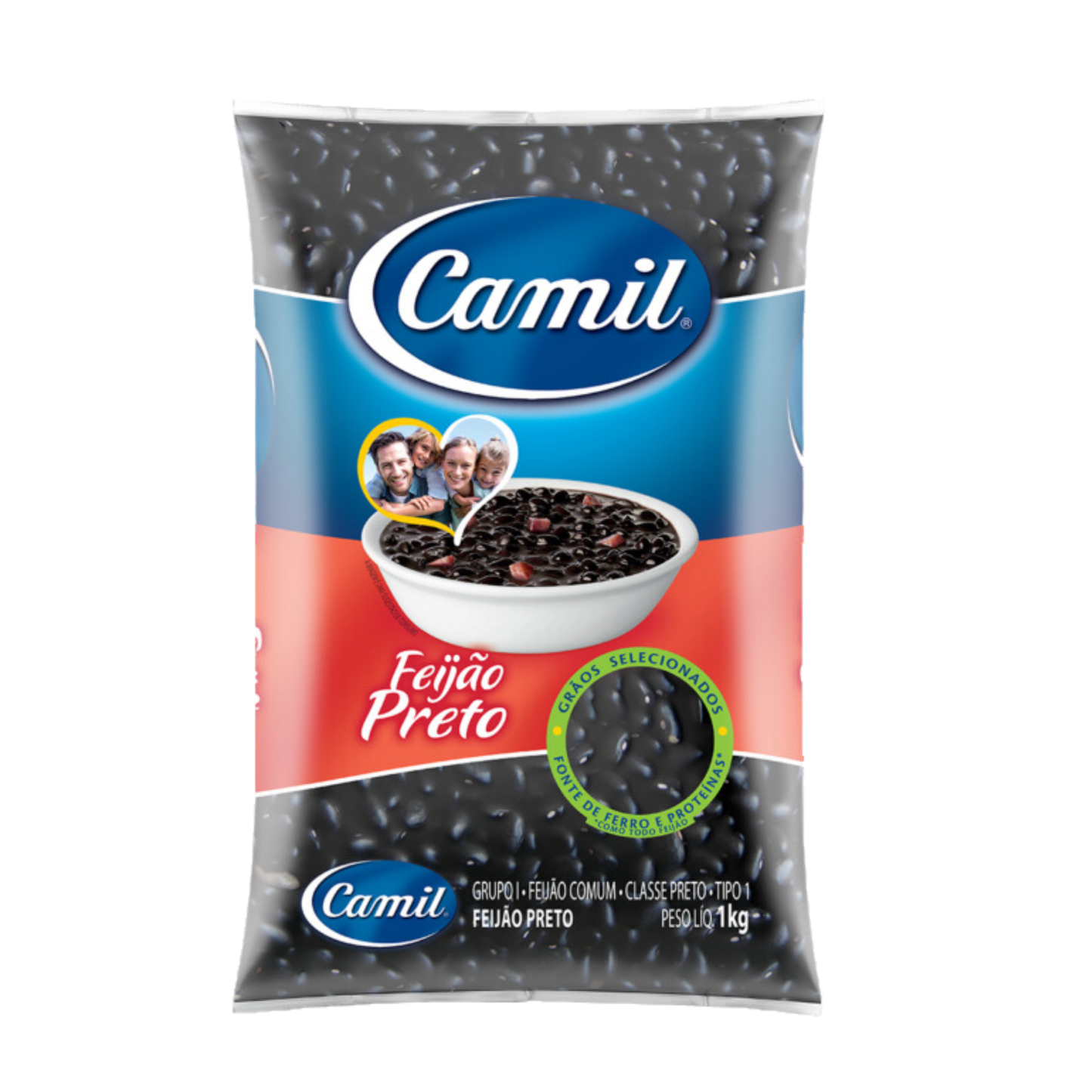 Feijão Preto - CAMIL - 1kg