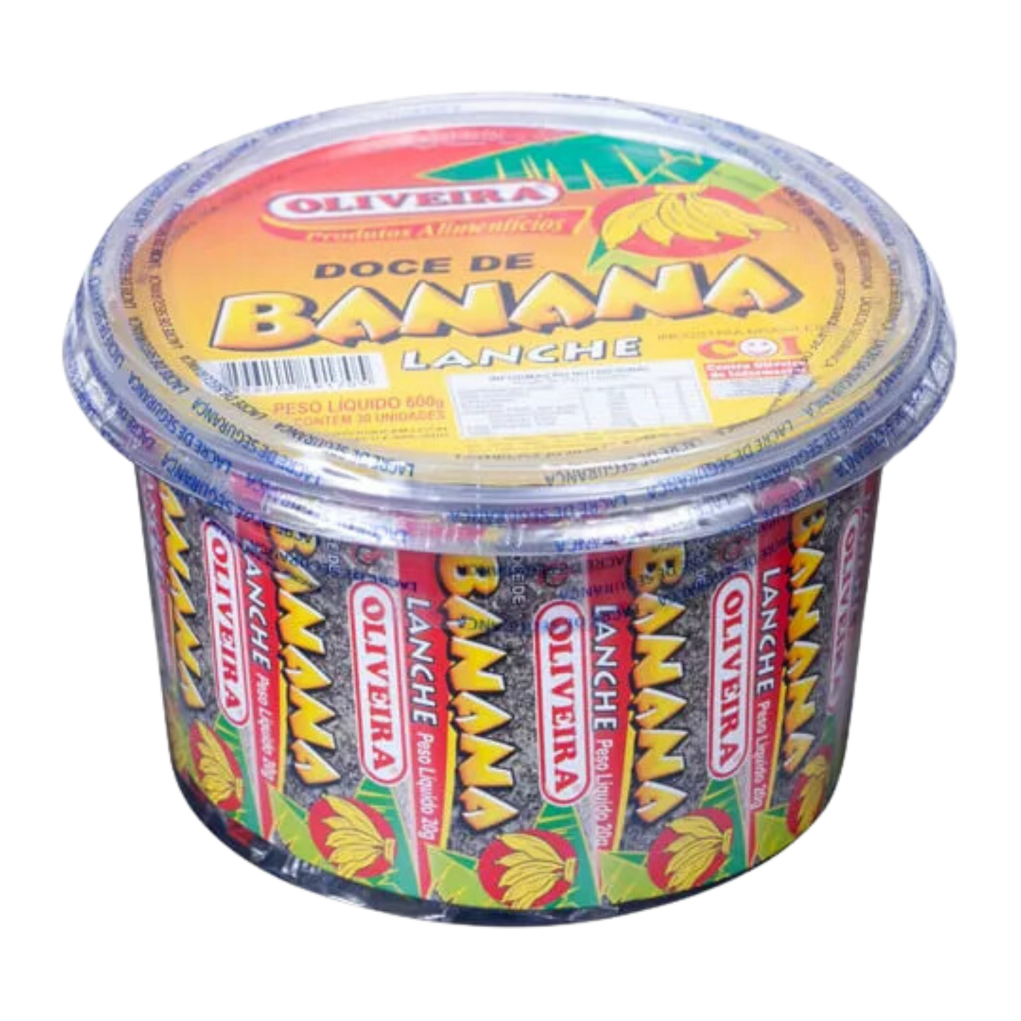 DOCE DE BANANA LANCHE OLIVEIRA 600G