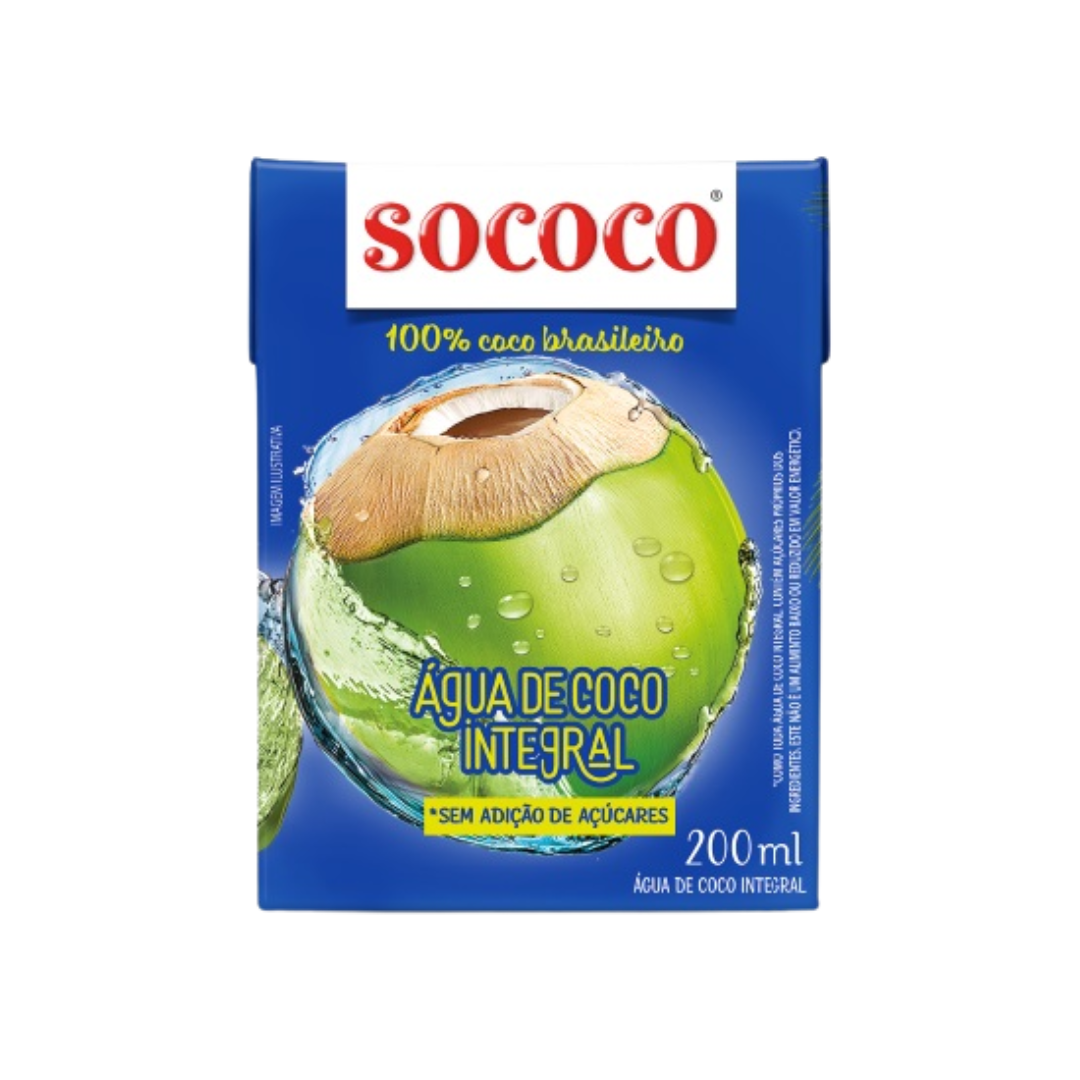 Água De Coco - SOCOCO - 200ml