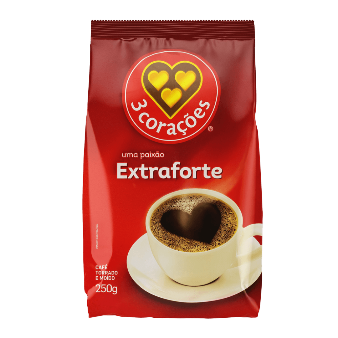 Café Extraforte - 3 CORAÇÕES - 250g