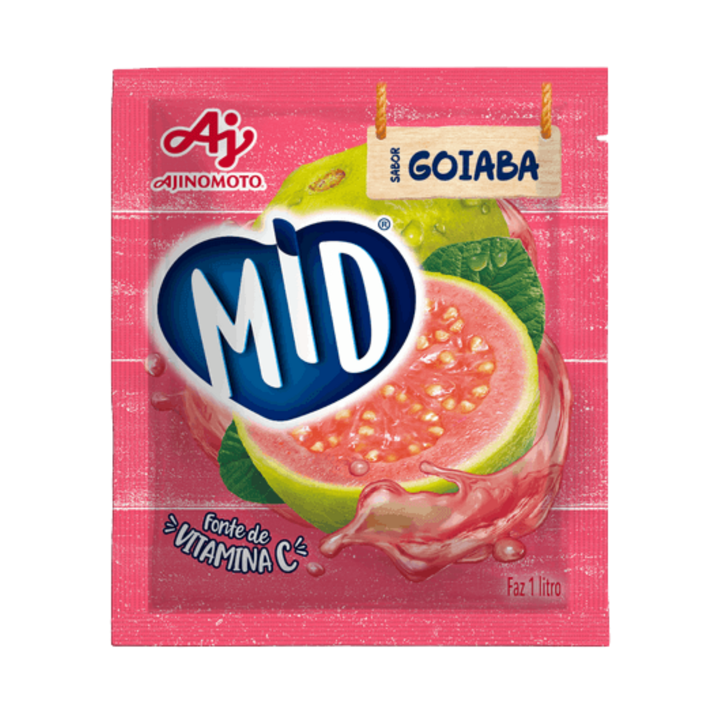 Suco em pó Goiaba - MID - 20g