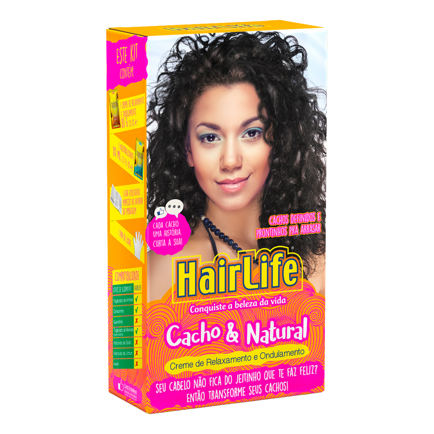 Cacho e Natural - HAIRLIFE - 180gr