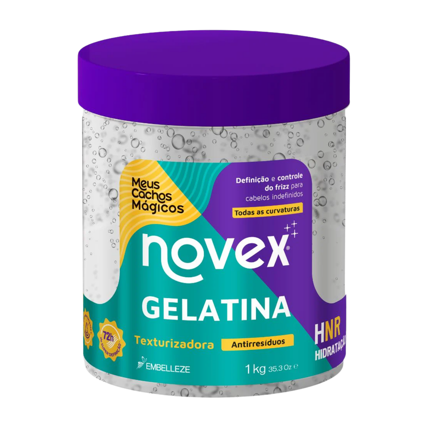 Gelatina Capilar Meus Cachos - NOVEX - 1kg