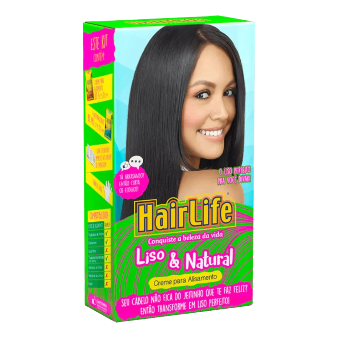 Liso e Natural - HAIRLIFE - 180g