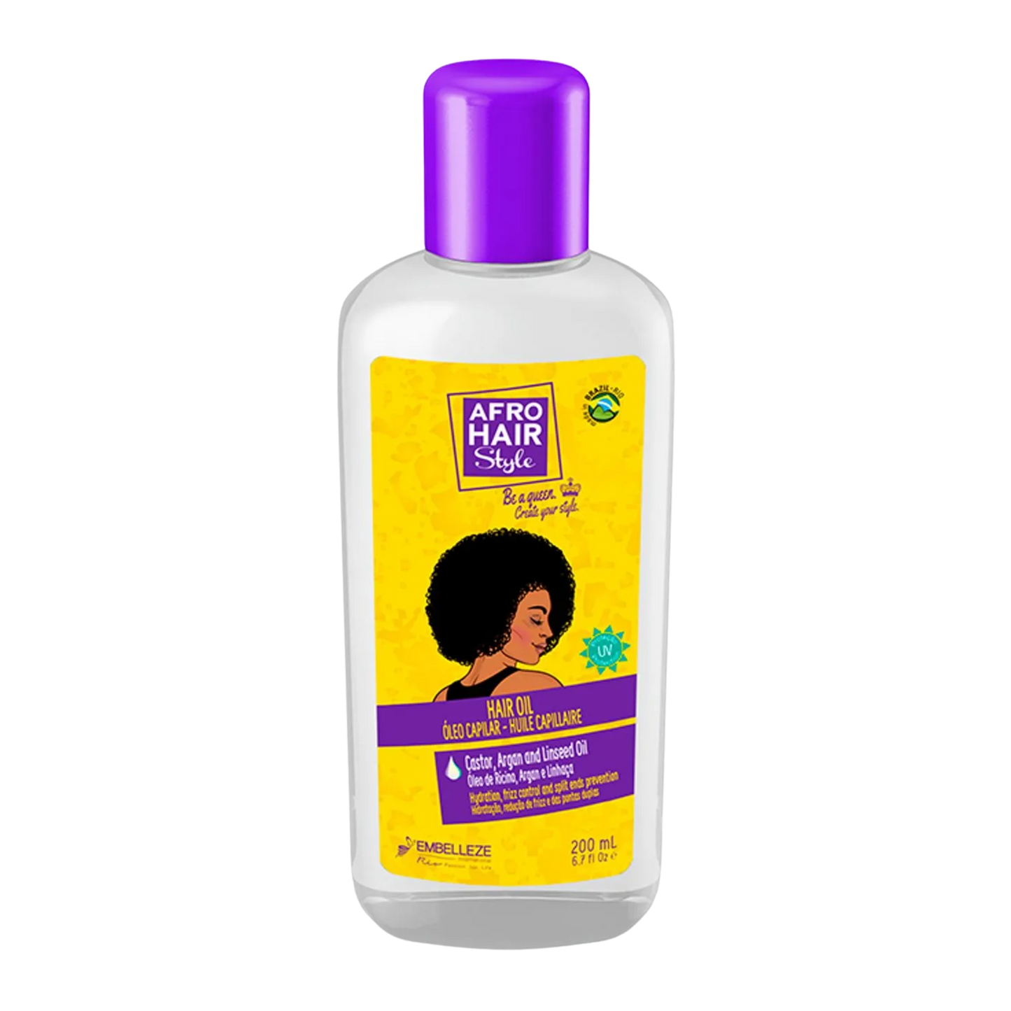 Óleo Capilar Afrohair - NOVEX - 200ml