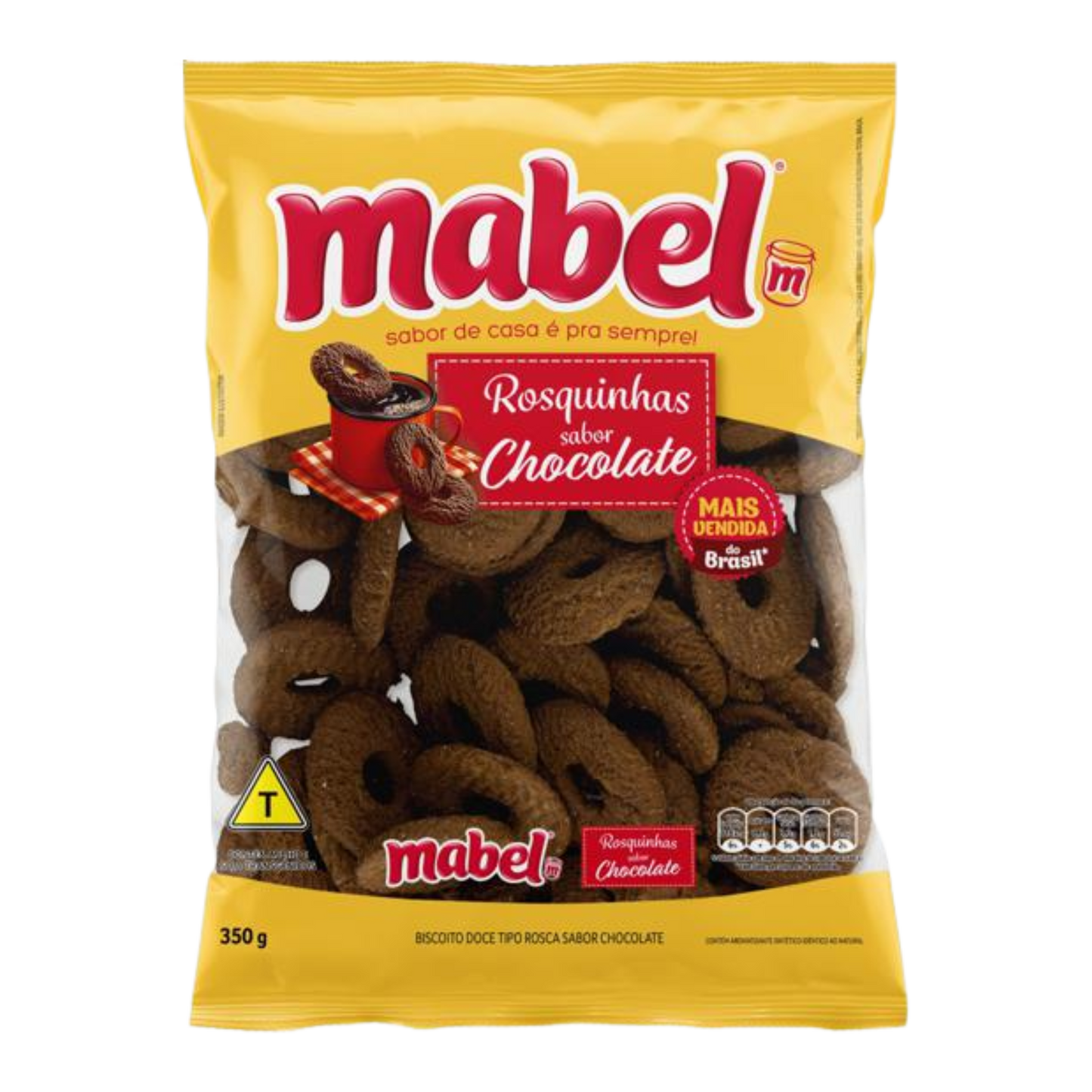 Biscoito Rosquinha Chocolate - MABEL - 300g