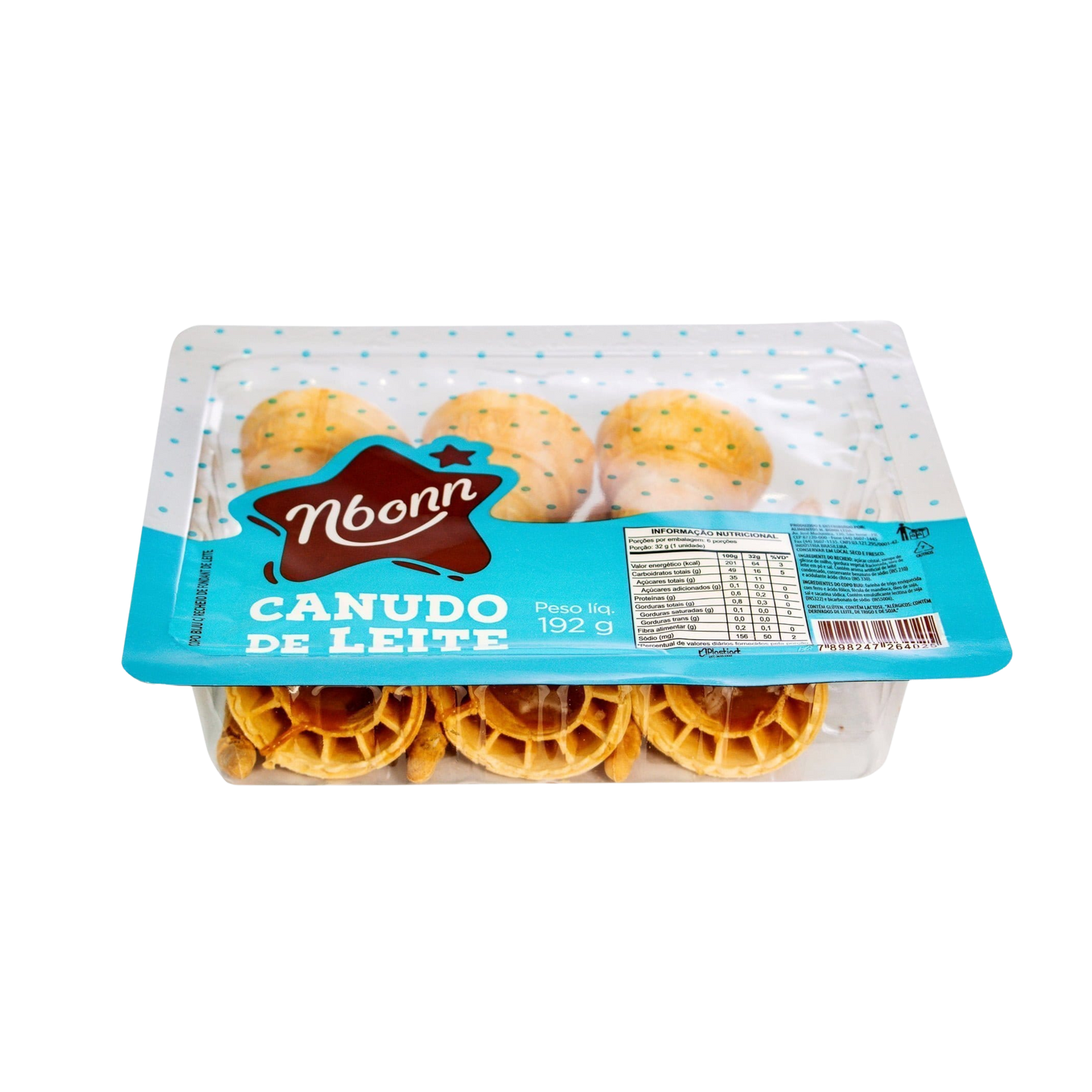 Canudo De Leite - NBONN - 192g