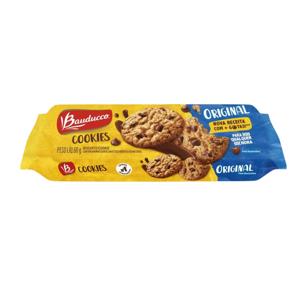 Biscoito Cookies Original - BAUDUCCO - 60g