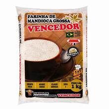 Farinha de Mandioca Branca Grossa - VENCEDOR - 1kg