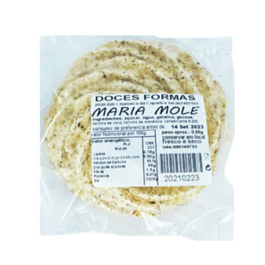 MARIA MOLE DOCES FORMAS 60G
