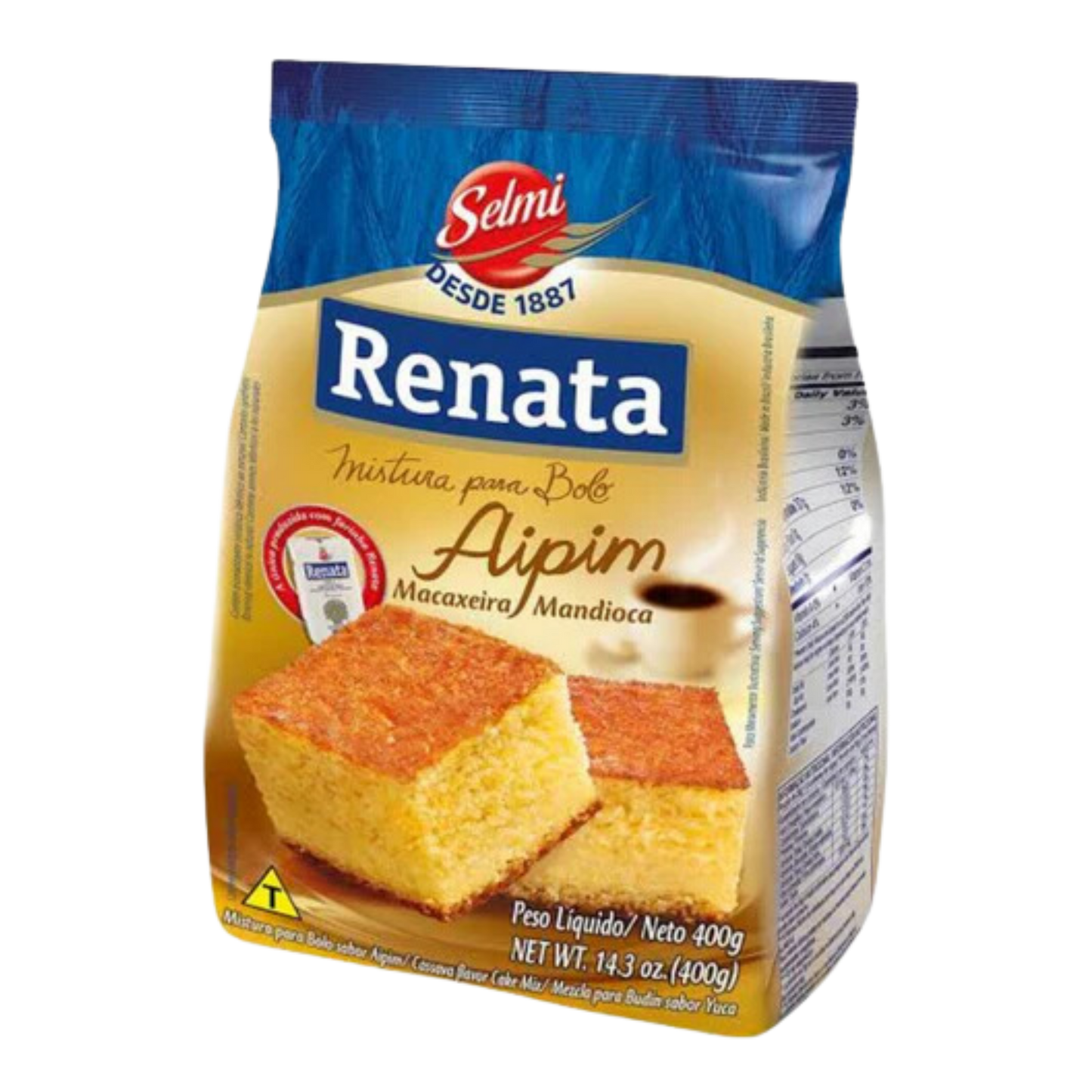 Mistura Para Bolo Sabor Aipim - RENATA - 400g