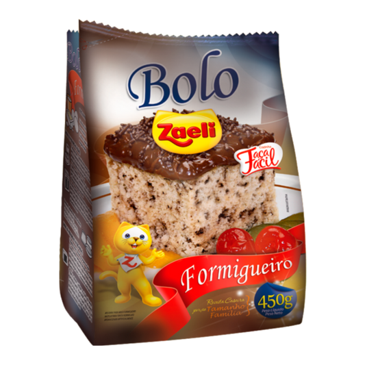 Mistura Para Bolo Sabor Formigueiro - ZAELI - 450g