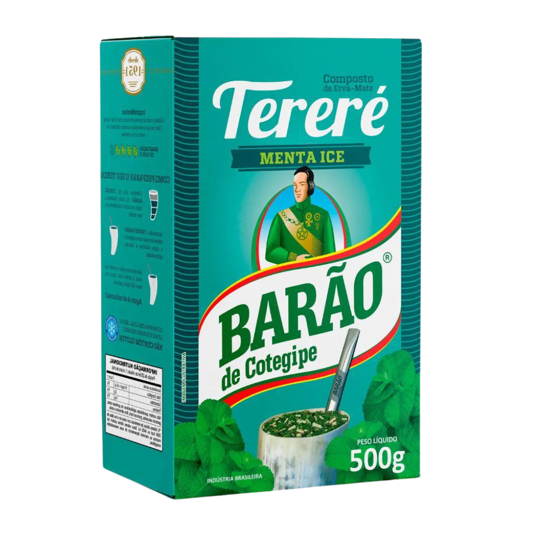 Tereré com Menta Ice - BARÃO DE COTEGIPE - 500g