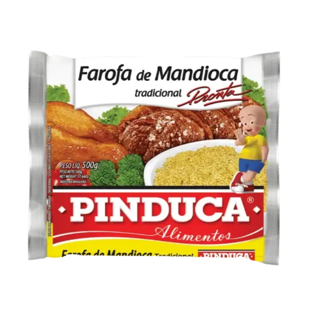 Farofa de Mandioca Tradicional - PINDUCA - 400g