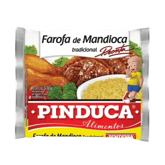 Farofa de Mandioca Tradicional - PINDUCA - 400g