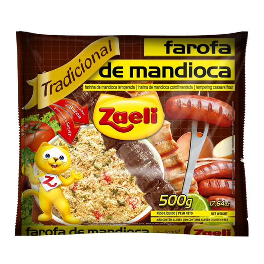 FAROFA TRADICIONAL - ZAELI - 1KG