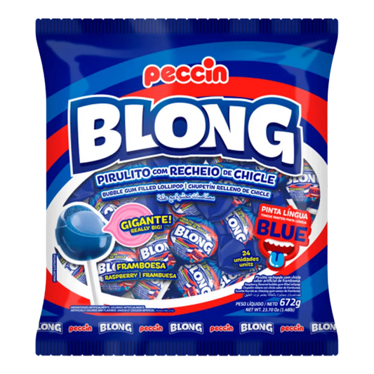 Pirulito Blong Pinta Língua - PECCIN - 672g