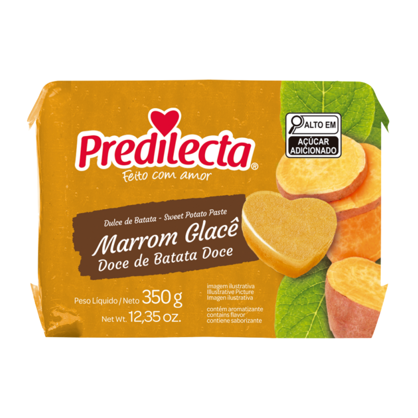Marron Glacê Bloco - PREDILECTA - 350g
