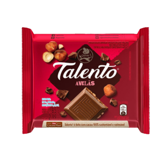 Chocolate Talento Avelã - GAROTO - 85g