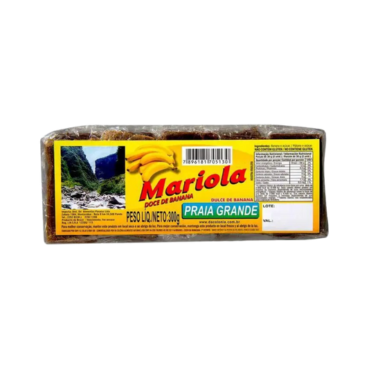 DOCE DE BANANA MARIOLA PRAIA GRANDE 300G