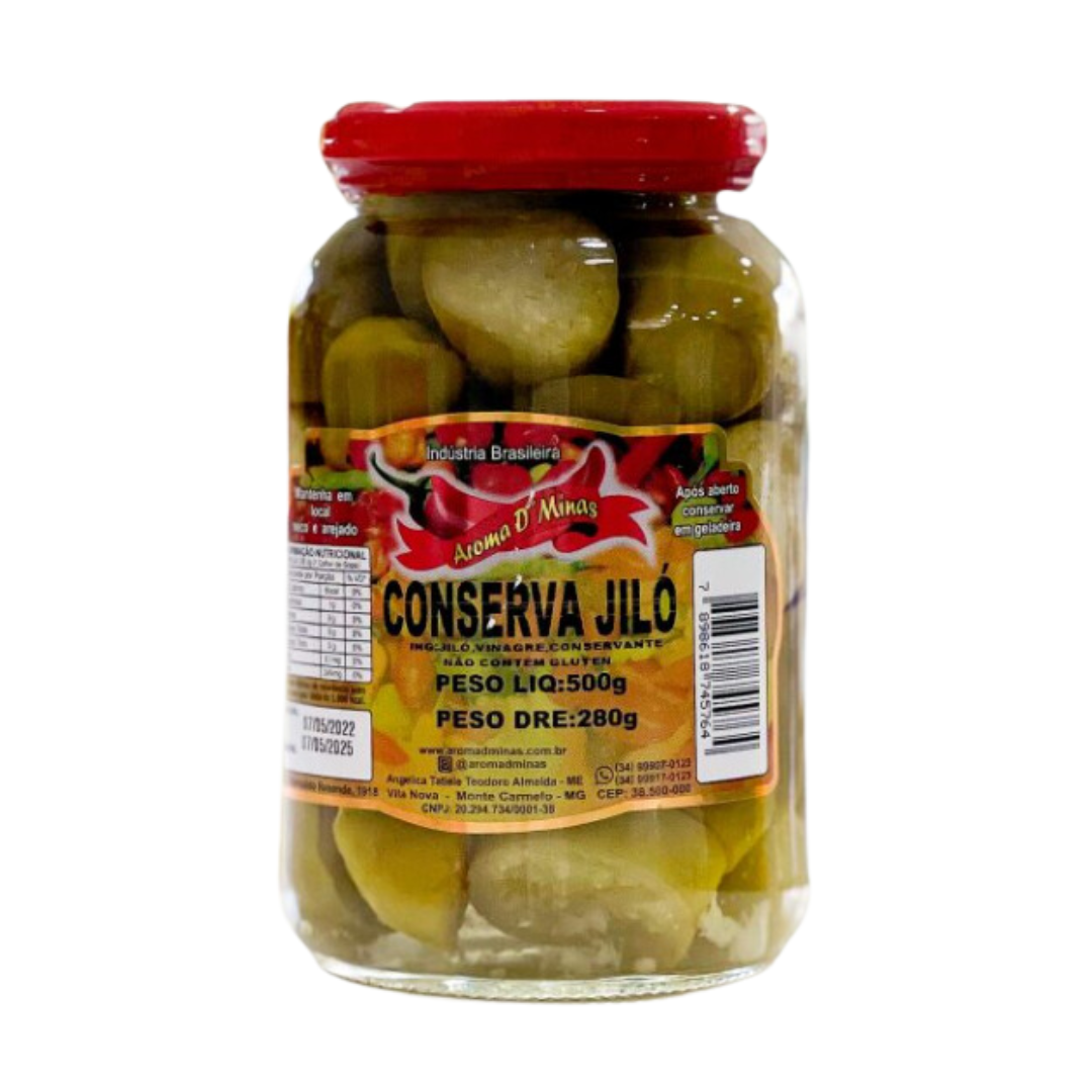 Conserva De Jiló - AROMA D MINAS - 500g