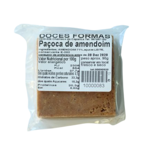 Paçoca De Amendoim - DOCES FORMAS - 90g