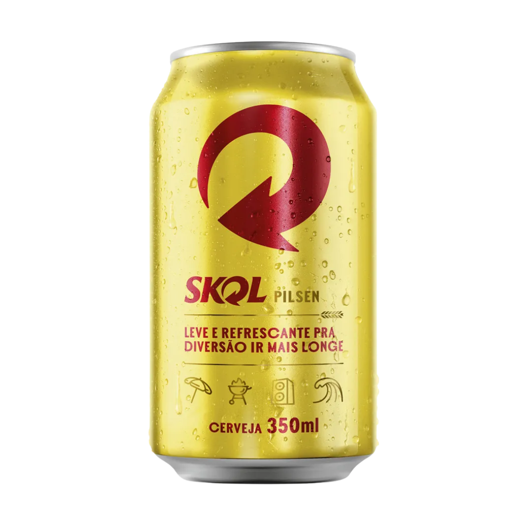 Cerveja Skol Pilsen - SKOL - 350ml