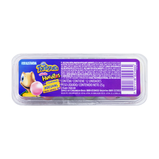 CHICLETE HUEVITOS TORTUGUITA 25G