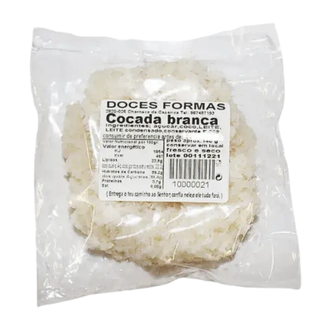 Cocada Branca - DOCES FORMAS - 140g