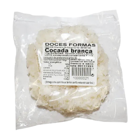 Cocada Branca - DOCES FORMAS - 140g
