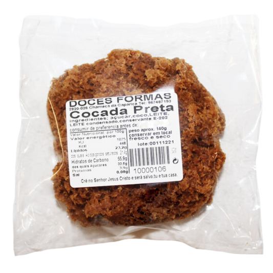 Cocada Preta - DOCES FORMAS - 140g