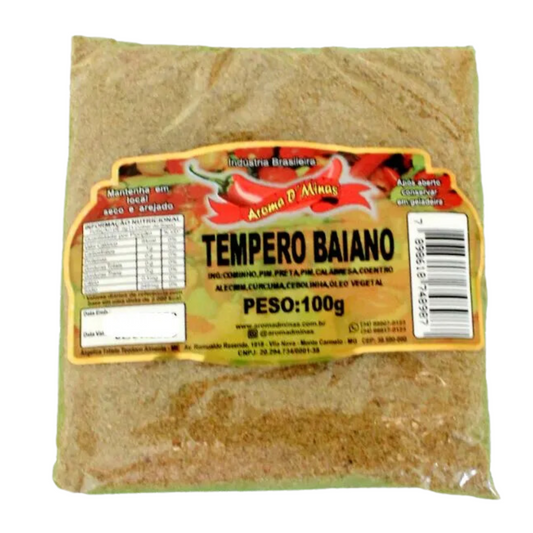 Tempero Baiano - AROMA DE MINAS - 100g