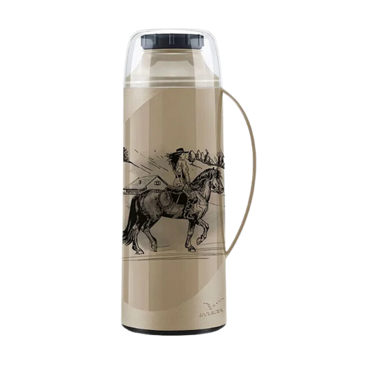 Garrafa Térmica Pampeira Decorada - INVICTA - 1L