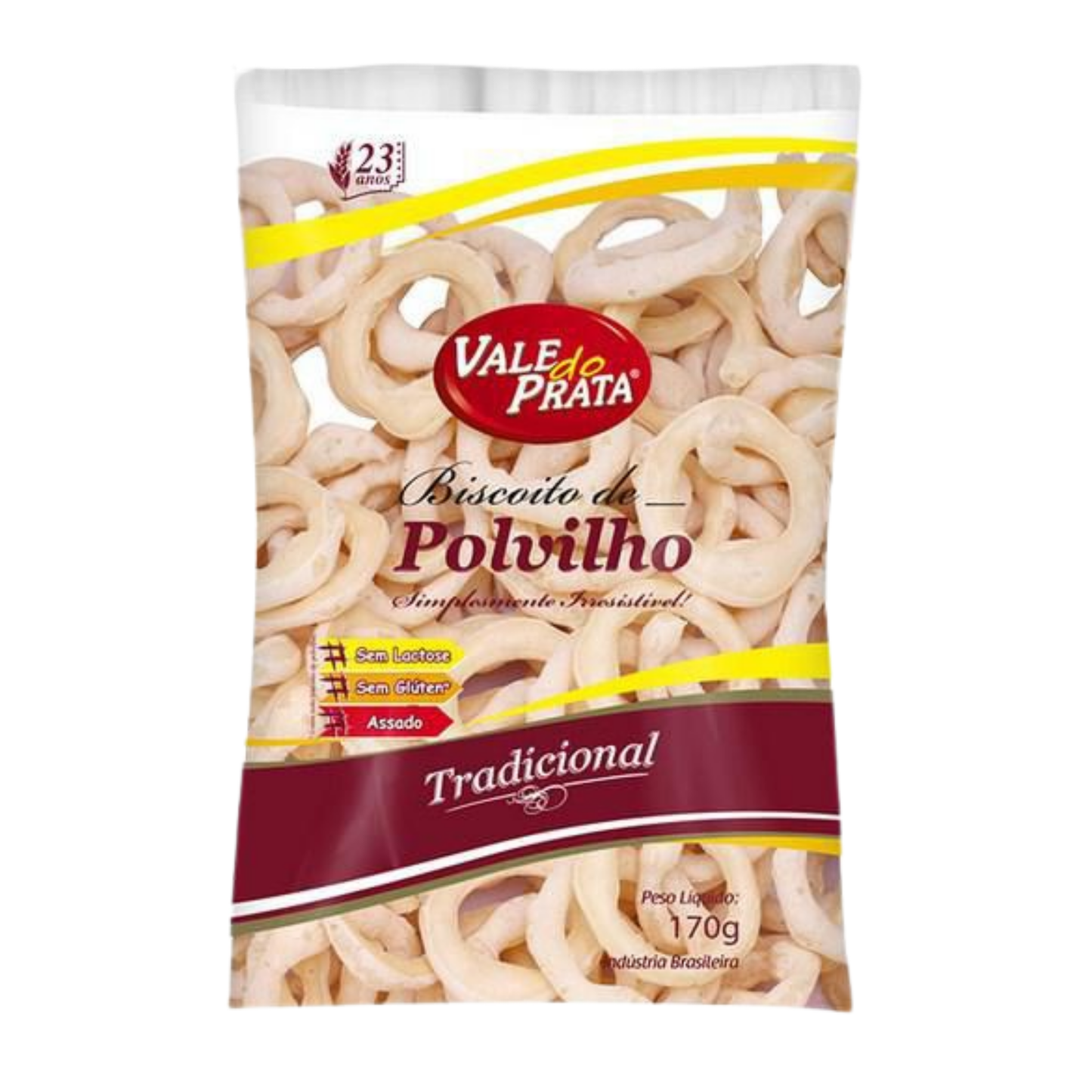 Biscoito De Polvilho Tradicional - VALE DO PRATA - 80g